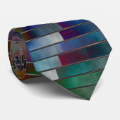 カラフルな横および斜めパターンタイ ネクタイ (ロール)