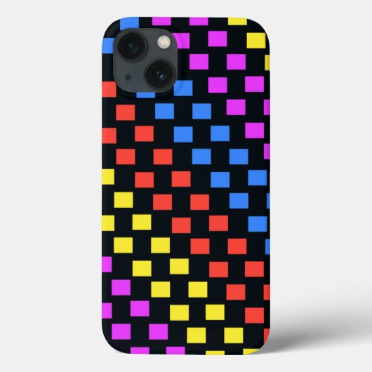カラフルな正方形 Case-Mate iPhoneケース (裏面)