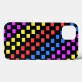 カラフルな正方形 Case-Mate iPhoneケース (裏面 (横))