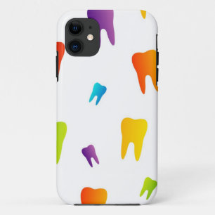 カラフルな歯 iPhone 11 ケース