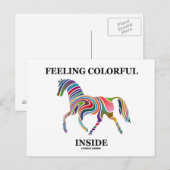 カラフルな気分 ポストカード (正面/裏面)