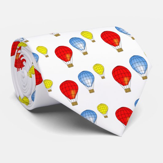 カラフルな気球 ネクタイ (ロール)