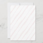 カラフルな水彩オーナメント ホリデーパーティー 招待状 (裏面)