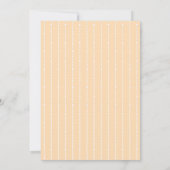 カラフルな水彩サーカスベイビー 1歳の誕生日パーティー 招待状 (裏面)