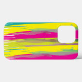 カラフルな水彩テクスチャ柄 Case-Mate iPhoneケース (裏面 (横))