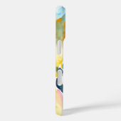 カラフルな水彩抽象アート カスタムスマホケース Case-Mate iPhoneケース (裏面 / 右)