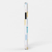 カラフルな水彩抽象ブラシストロークパターン Case-Mate iPhoneケース (裏面/右)