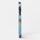 カラフルな水彩抽象芸術パターン Case-Mate iPhoneケース (裏面/左)