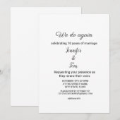 カラフルな水彩画で名前を追加できるテキスト編集可能なテンプレート 招待状 (正面/裏面)