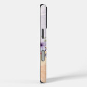 カラフルな水彩画のハチドリのカスタマイズデザイン Case-Mate iPhoneケース (裏面 / 右)