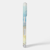 カラフルな水彩画 パリ エッフェル塔 引用アート Case-Mate iPhoneケース (裏面 / 右)