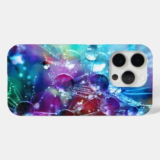 カラフルな水滴 Case-Mate iPhoneケース (裏面 (横))