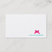 カラフルな水玉模様のテレホンカードのテンプレート コーリングカード (裏面)