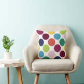 カラフルな水玉模様の泡円形のソファの装飾用クッション クッション (椅子)