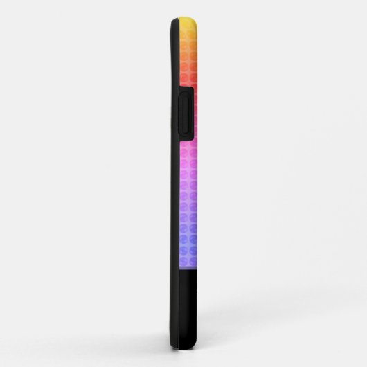 カラフルな水玉模様 Case-Mate iPhoneケース (裏面/右)