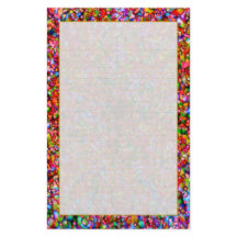 "カラフルな泡"罰金によって並べられる文房具