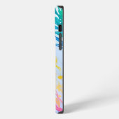 カラフルな海の草のあるiPhone 13 Pro Maxケース iPhoneケース (左側面)