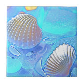 カラフルな海ガラス タイル (正面)