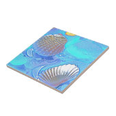 カラフルな海ガラス タイル (側面)