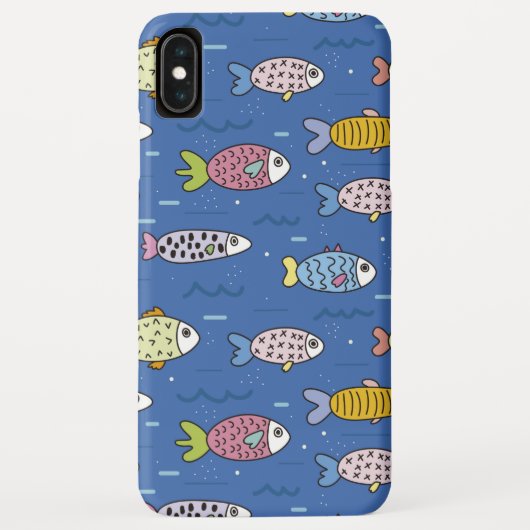 カラフルな海洋生物のスマホケース Case-Mate iPhoneケース (裏面)