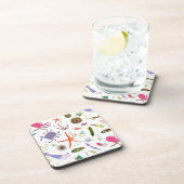 カラフルな海洋生物 コースター (右側)