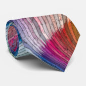 カラフルな渦巻のタイ ネクタイ (ロール)