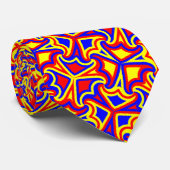 カラフルな渦巻のタイ ネクタイ (ロール)