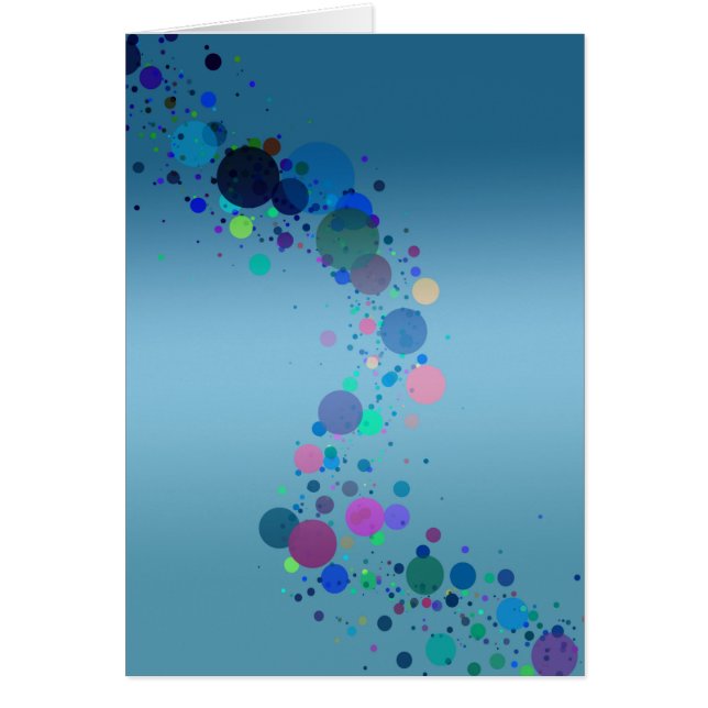 カラフルな点(ポートレート) (正面)