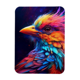 カラフルな熱帯の鳥 マグネット