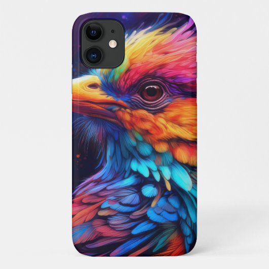カラフルな熱帯の鳥 Case-Mate iPhoneケース (裏面)