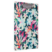 カラフルな熱帯パターン クリップボード (右)