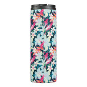 カラフルな熱帯パターン タンブラー (裏面)