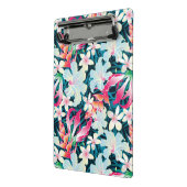 カラフルな熱帯パターン ミニクリップボード (アングル2)