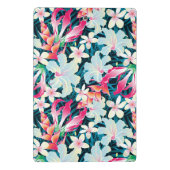 カラフルな熱帯パターン ミニクリップボード (裏面)