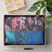 カラフルな熱帯珊瑚礁 薄葉紙 (ギフト)