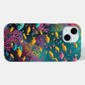 カラフルな熱帯魚 Case-Mate iPhoneケース (裏面 (横))