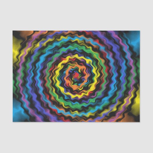 カラフルな爆発 薄葉紙 (正面)