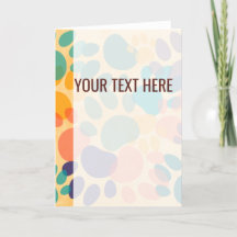 カラフルな犬の肉球柄のお知らせ