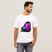 カラフルな猫たち Tシャツ (正面フル)