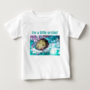 カラフルな珊瑚礁の雲丹 ベビーTシャツ