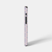 カラフルな現代的な形状のパターン iPhoneケース (左側面)