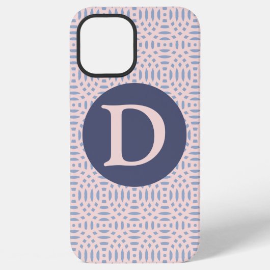 カラフルな現代的な形状のパターン iPhoneケース (裏面)