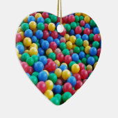 カラフルな球ピットの球の子供の演劇 セラミックオーナメント (右)
