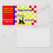 カラフルな男の子のテレホンカード コーリングカード (正面/裏面)