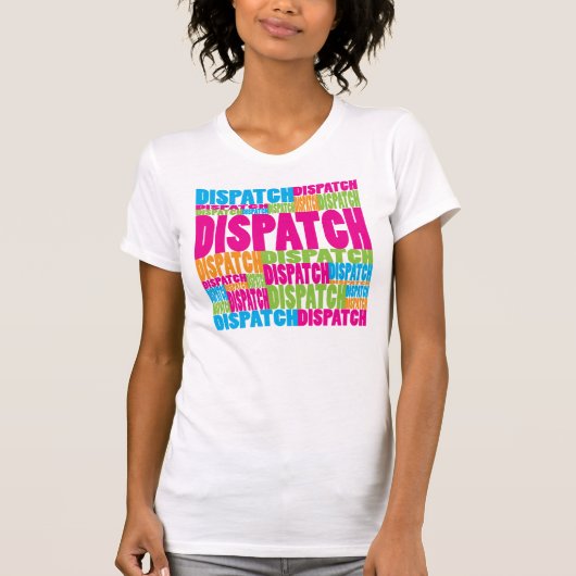 カラフルな発送 Tシャツ (正面)