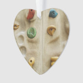 カラフルな登山の壁石 オーナメント (正面)