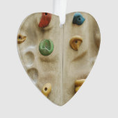 カラフルな登山の壁石 オーナメント (正面)