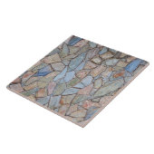 カラフルな石塀の質 タイル (側面)