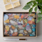 カラフルな石、小石、石 薄葉紙 (ギフト)