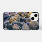 カラフルな石 iPhoneケース (裏面横)